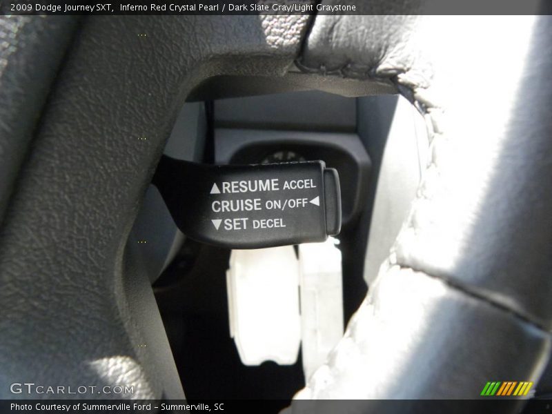 Inferno Red Crystal Pearl / Dark Slate Gray/Light Graystone 2009 Dodge Journey SXT