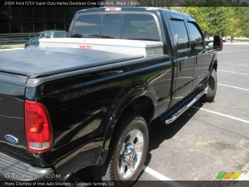 Black / Black 2006 Ford F250 Super Duty Harley Davidson Crew Cab 4x4