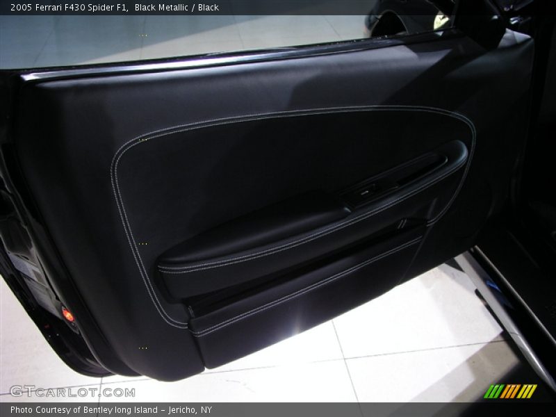 Black Metallic / Black 2005 Ferrari F430 Spider F1