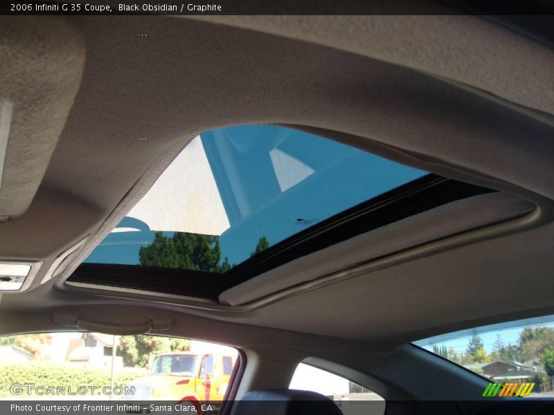 Black Obsidian / Graphite 2006 Infiniti G 35 Coupe