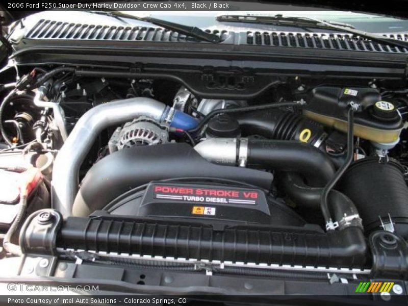 Black / Black 2006 Ford F250 Super Duty Harley Davidson Crew Cab 4x4