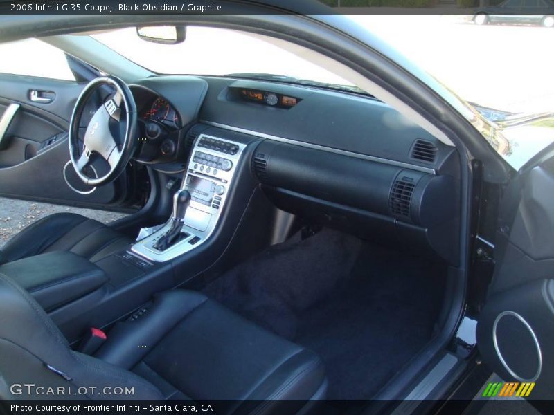Black Obsidian / Graphite 2006 Infiniti G 35 Coupe