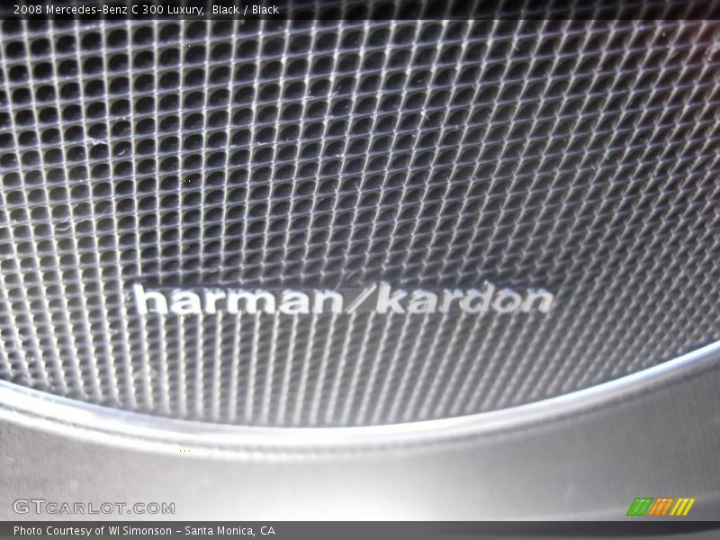 Black / Black 2008 Mercedes-Benz C 300 Luxury