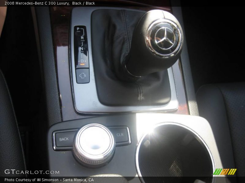 Black / Black 2008 Mercedes-Benz C 300 Luxury