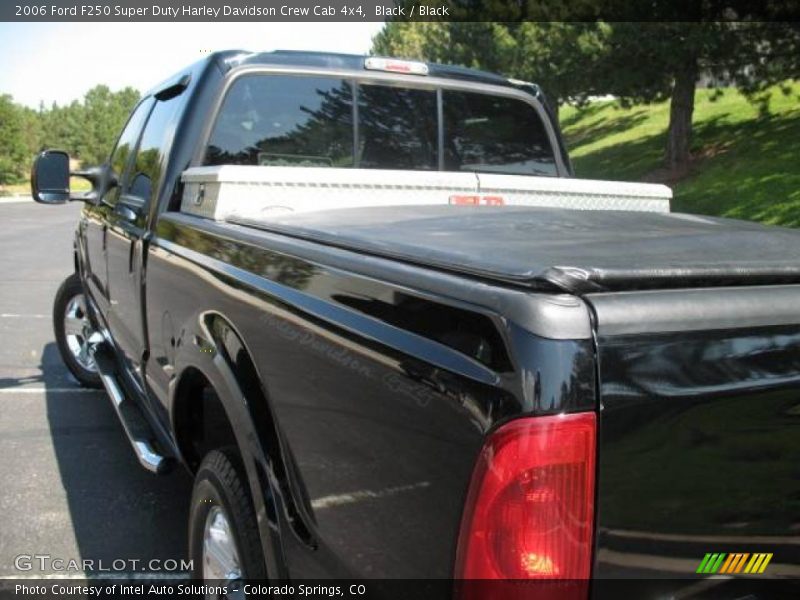 Black / Black 2006 Ford F250 Super Duty Harley Davidson Crew Cab 4x4