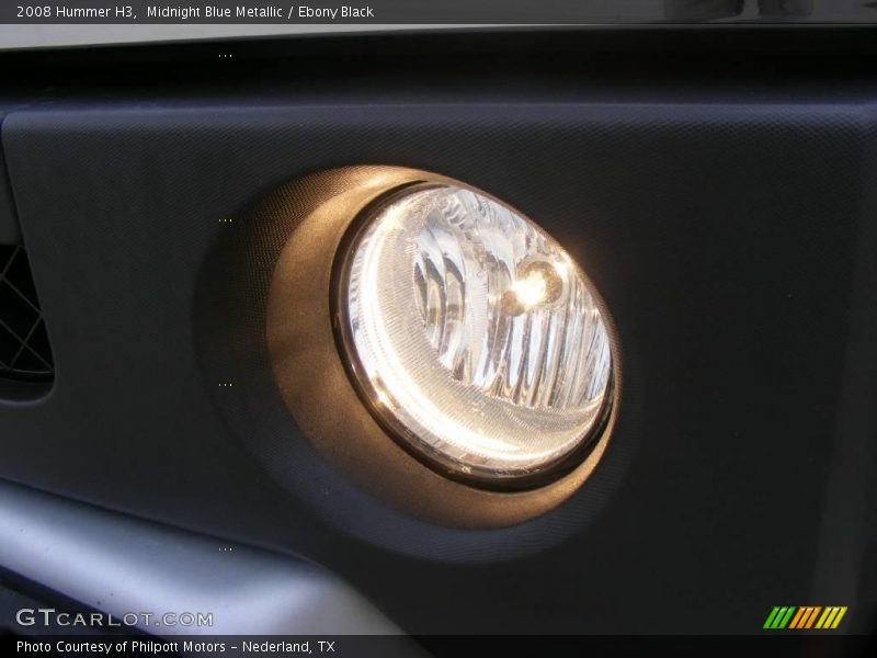 Midnight Blue Metallic / Ebony Black 2008 Hummer H3