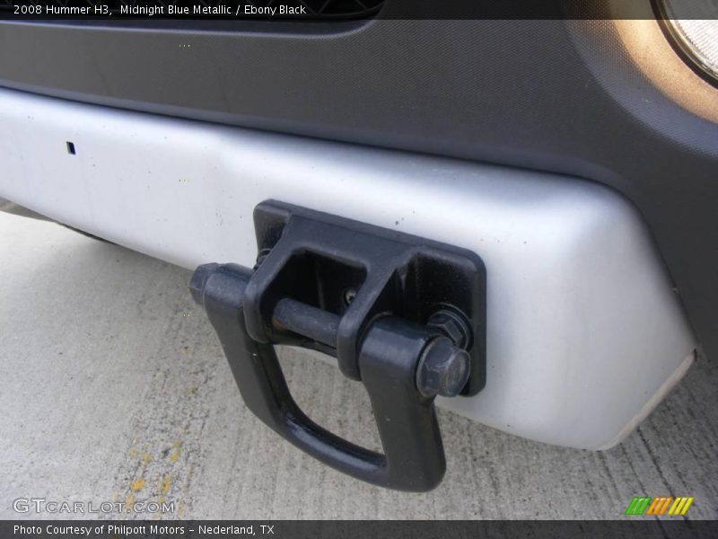 Midnight Blue Metallic / Ebony Black 2008 Hummer H3