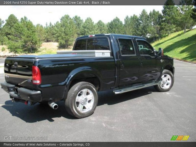 Black / Black 2006 Ford F250 Super Duty Harley Davidson Crew Cab 4x4