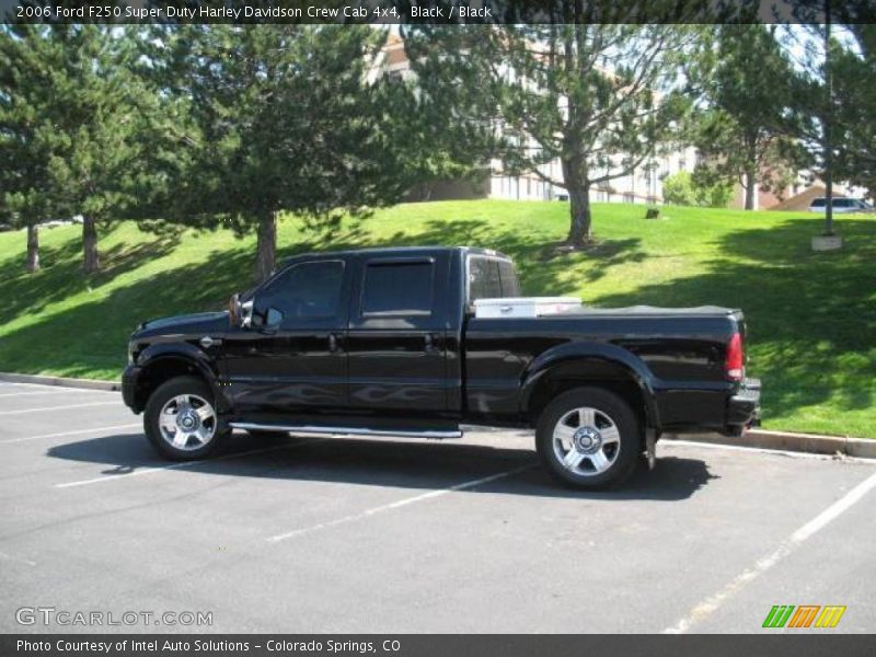 Black / Black 2006 Ford F250 Super Duty Harley Davidson Crew Cab 4x4