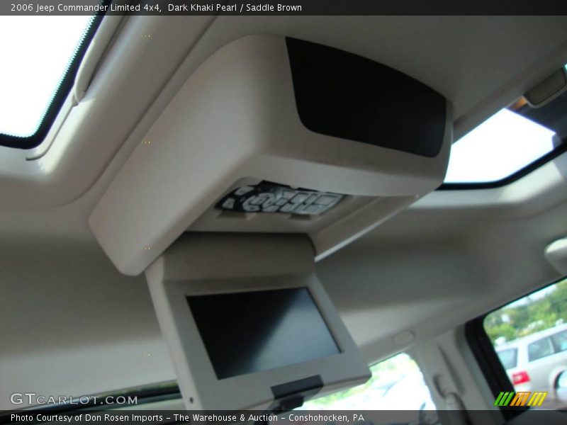 Dark Khaki Pearl / Saddle Brown 2006 Jeep Commander Limited 4x4