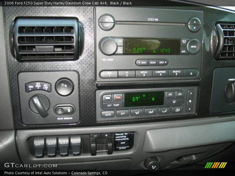 Black / Black 2006 Ford F250 Super Duty Harley Davidson Crew Cab 4x4