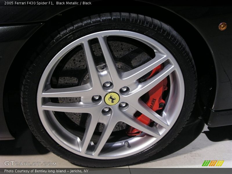 Black Metallic / Black 2005 Ferrari F430 Spider F1