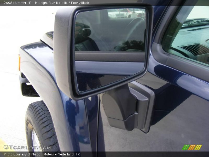 Midnight Blue Metallic / Ebony Black 2008 Hummer H3