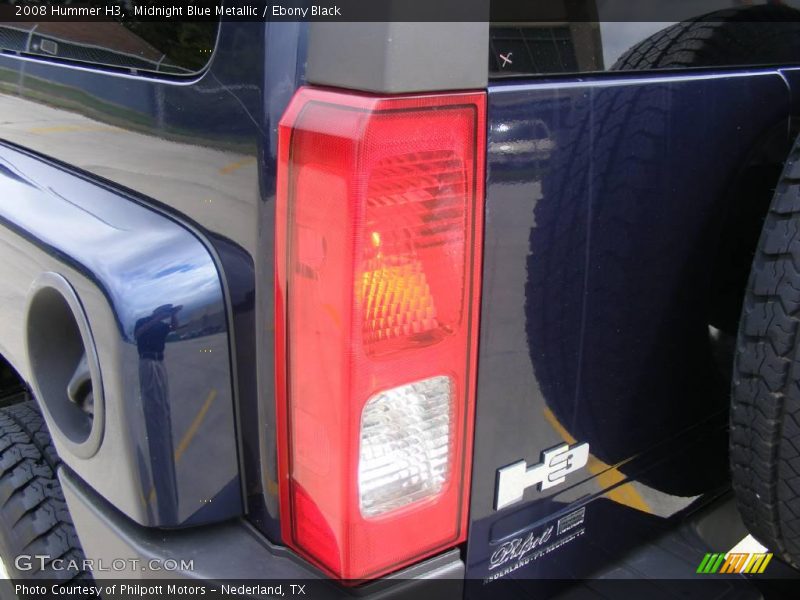Midnight Blue Metallic / Ebony Black 2008 Hummer H3