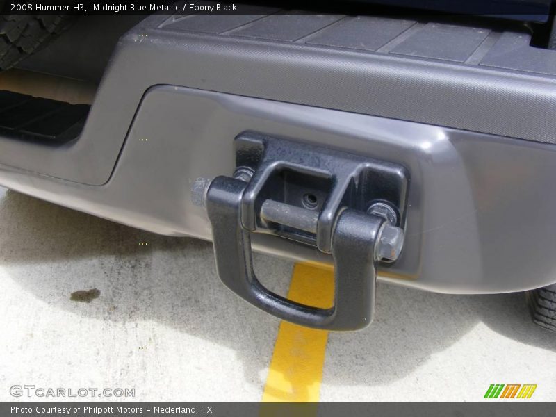 Midnight Blue Metallic / Ebony Black 2008 Hummer H3