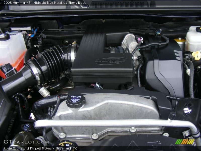Midnight Blue Metallic / Ebony Black 2008 Hummer H3