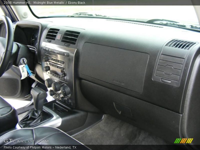 Midnight Blue Metallic / Ebony Black 2008 Hummer H3