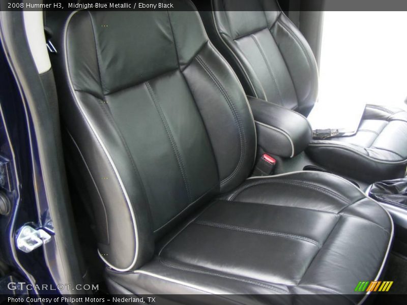 Midnight Blue Metallic / Ebony Black 2008 Hummer H3