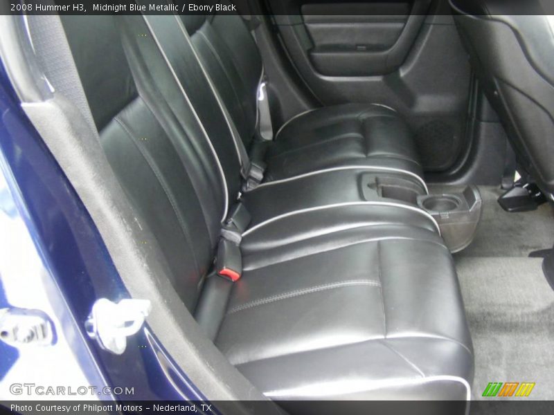 Midnight Blue Metallic / Ebony Black 2008 Hummer H3