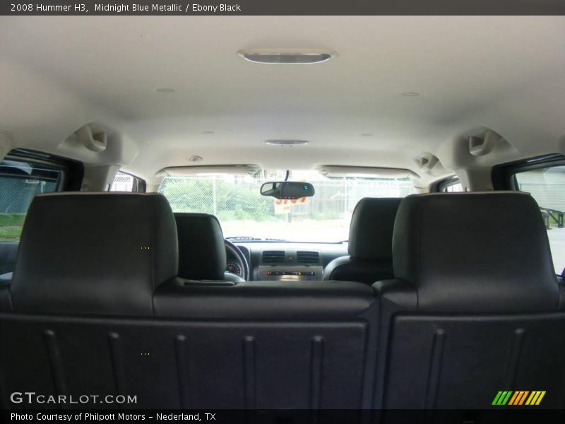 Midnight Blue Metallic / Ebony Black 2008 Hummer H3