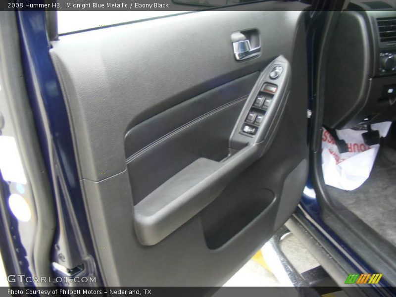 Midnight Blue Metallic / Ebony Black 2008 Hummer H3