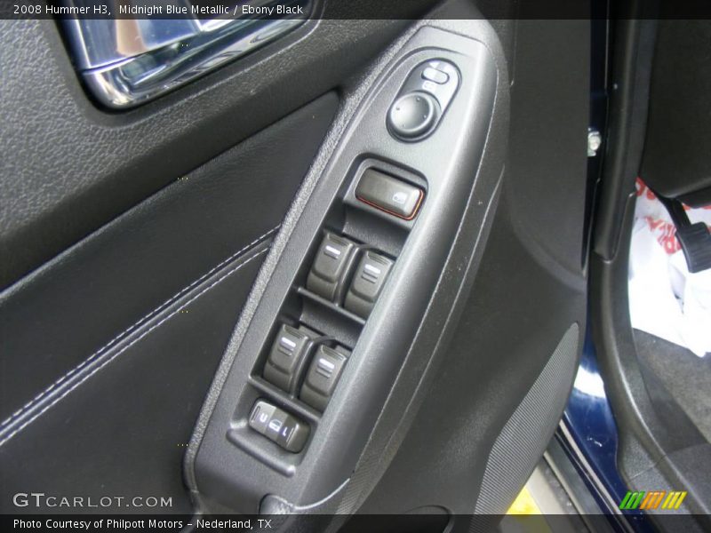 Midnight Blue Metallic / Ebony Black 2008 Hummer H3