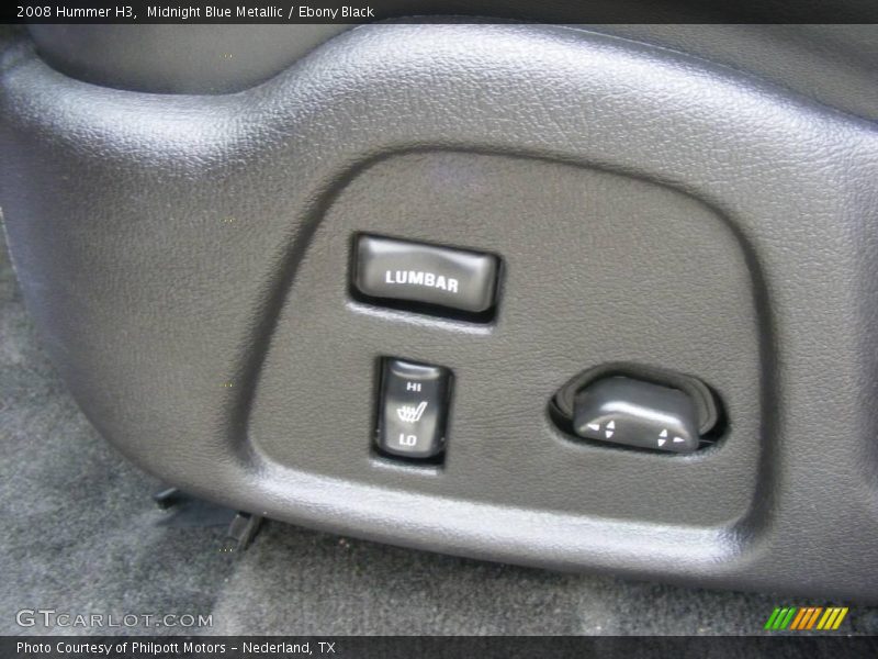 Midnight Blue Metallic / Ebony Black 2008 Hummer H3