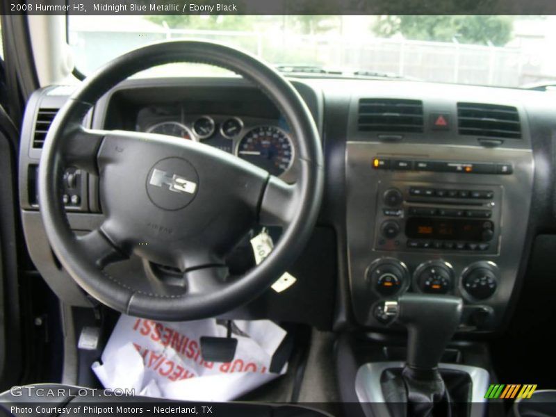 Midnight Blue Metallic / Ebony Black 2008 Hummer H3
