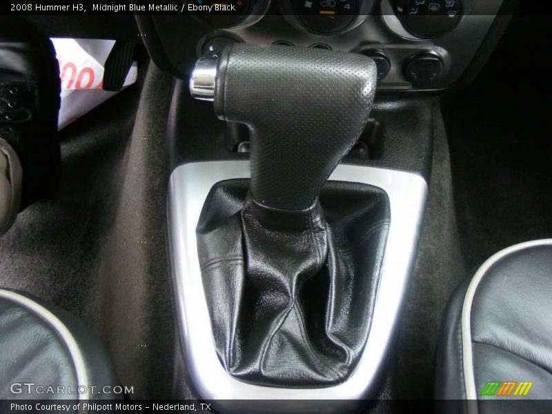 Midnight Blue Metallic / Ebony Black 2008 Hummer H3