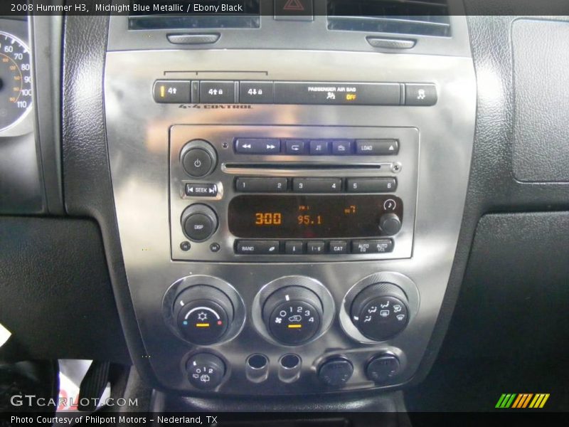 Midnight Blue Metallic / Ebony Black 2008 Hummer H3