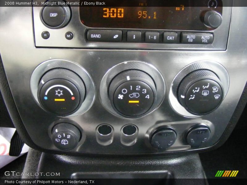 Midnight Blue Metallic / Ebony Black 2008 Hummer H3