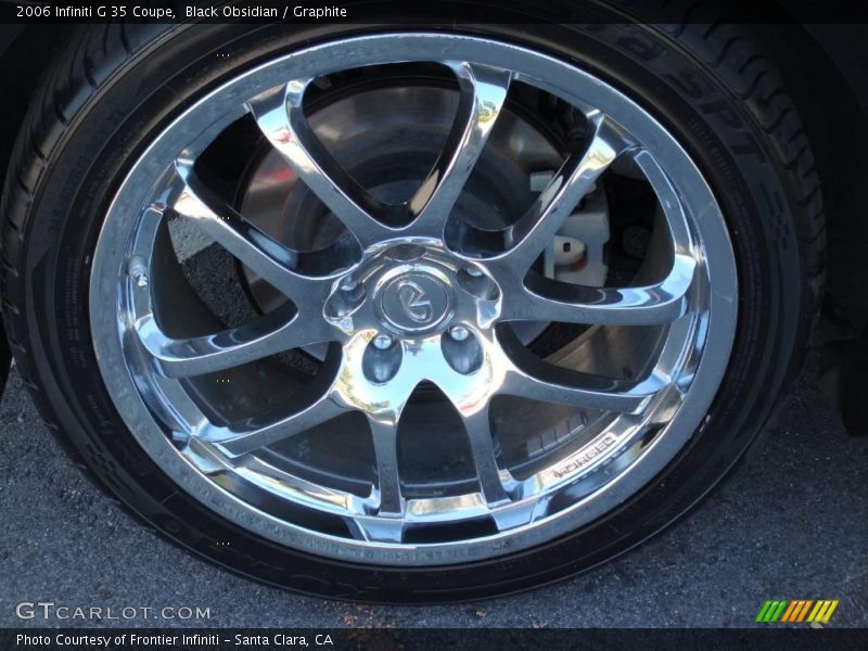 Black Obsidian / Graphite 2006 Infiniti G 35 Coupe