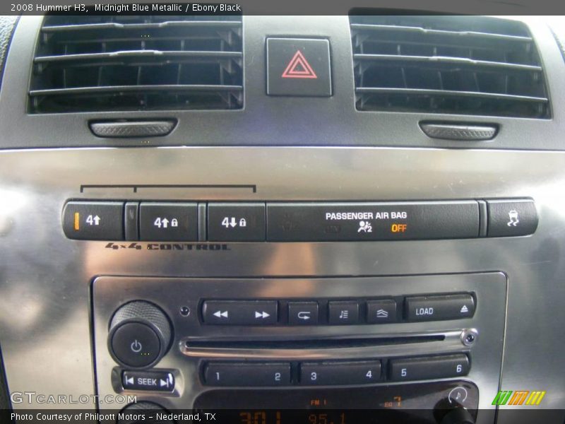 Midnight Blue Metallic / Ebony Black 2008 Hummer H3