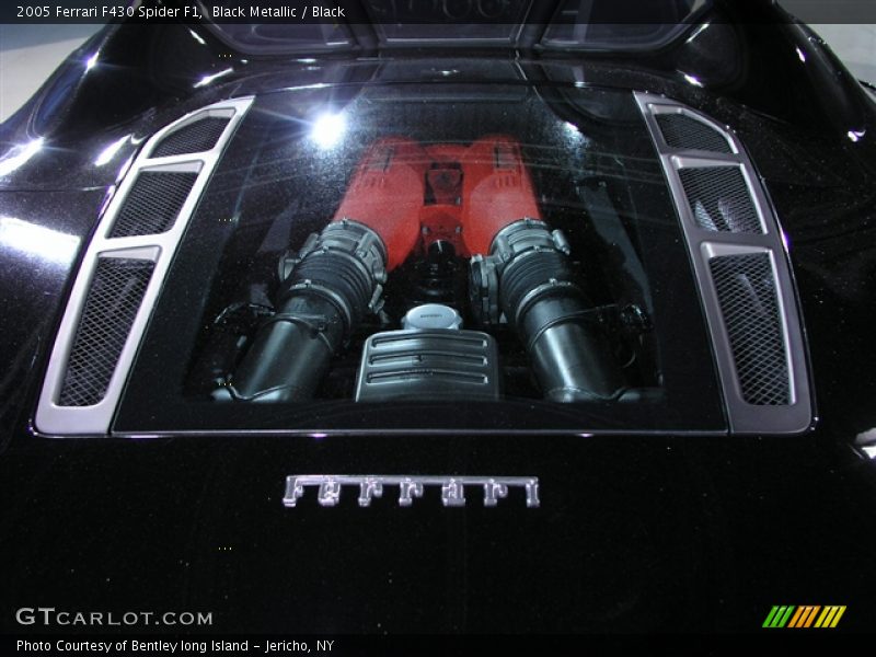 Black Metallic / Black 2005 Ferrari F430 Spider F1