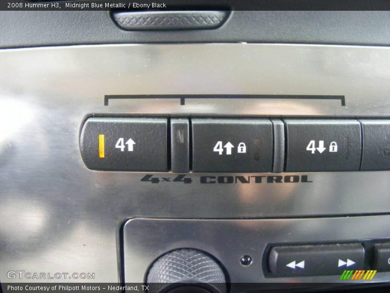 Midnight Blue Metallic / Ebony Black 2008 Hummer H3