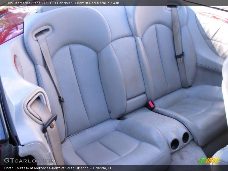 Firemist Red Metallic / Ash 2005 Mercedes-Benz CLK 320 Cabriolet