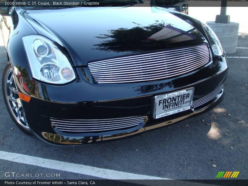 Black Obsidian / Graphite 2006 Infiniti G 35 Coupe