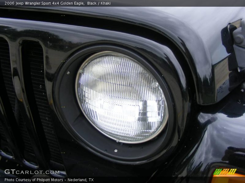 Black / Khaki 2006 Jeep Wrangler Sport 4x4 Golden Eagle
