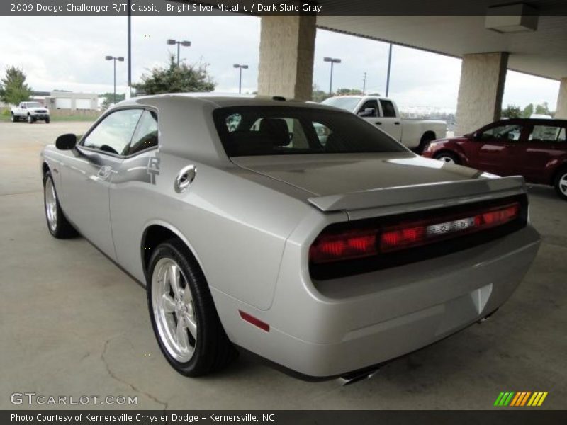 Bright Silver Metallic / Dark Slate Gray 2009 Dodge Challenger R/T Classic
