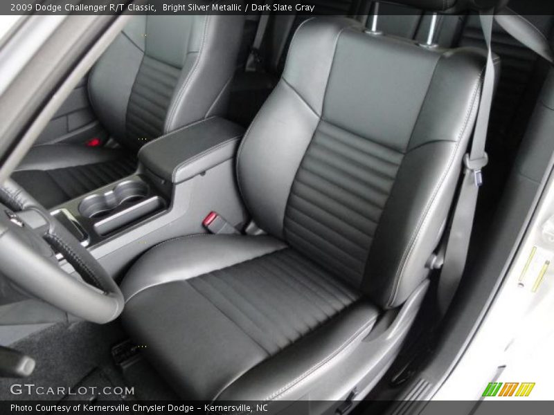 Bright Silver Metallic / Dark Slate Gray 2009 Dodge Challenger R/T Classic
