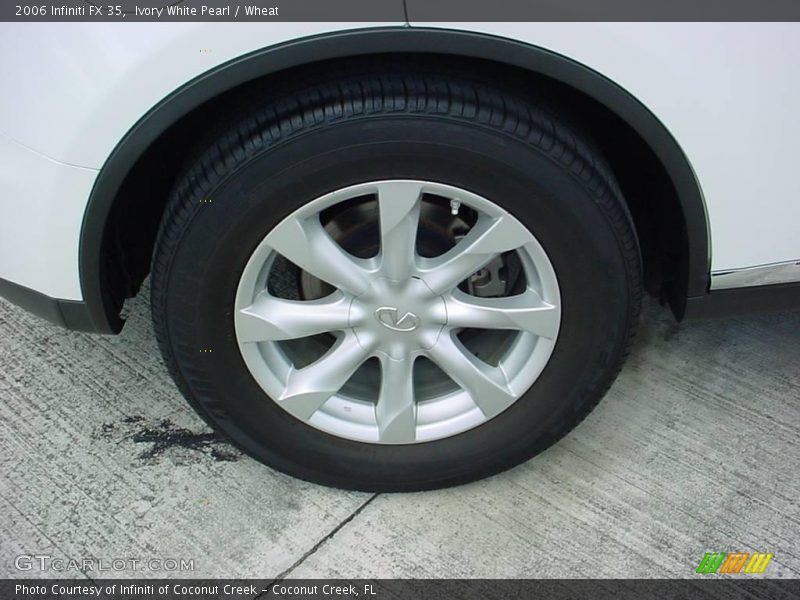 Ivory White Pearl / Wheat 2006 Infiniti FX 35