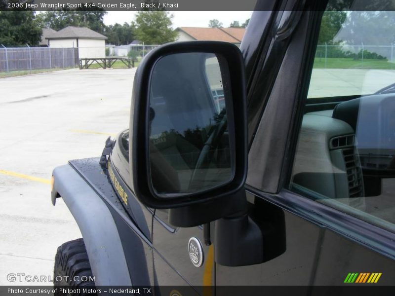 Black / Khaki 2006 Jeep Wrangler Sport 4x4 Golden Eagle
