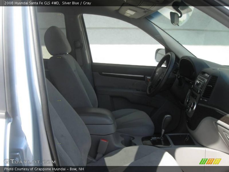 Silver Blue / Gray 2008 Hyundai Santa Fe GLS 4WD