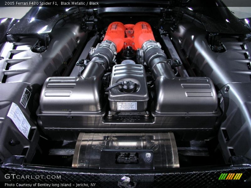 Black Metallic / Black 2005 Ferrari F430 Spider F1