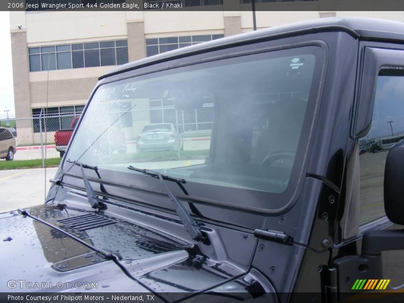 Black / Khaki 2006 Jeep Wrangler Sport 4x4 Golden Eagle