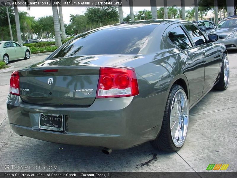 Dark Titanium Metallic / Dark Slate Gray 2009 Dodge Charger SXT