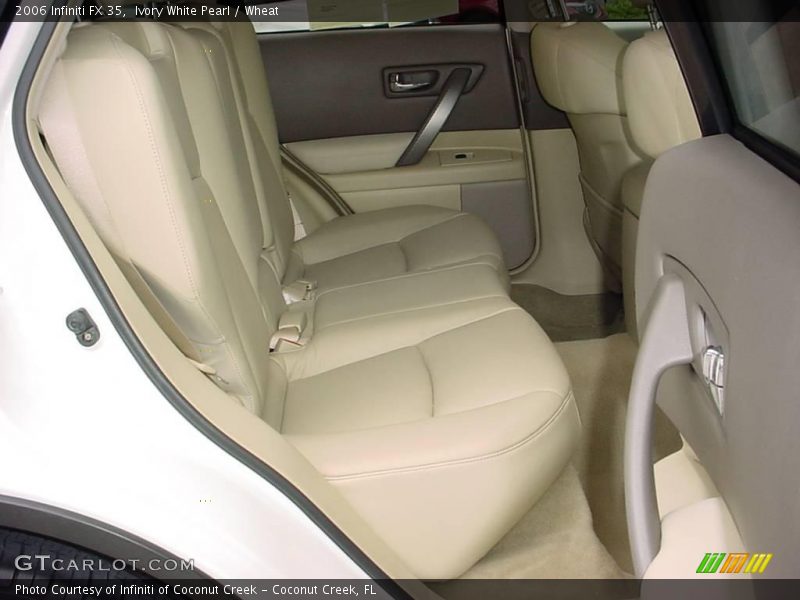 Ivory White Pearl / Wheat 2006 Infiniti FX 35