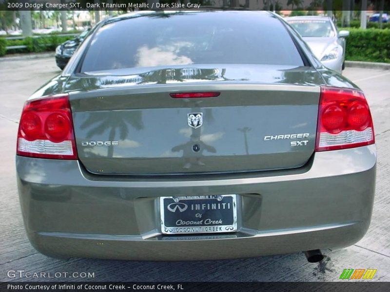 Dark Titanium Metallic / Dark Slate Gray 2009 Dodge Charger SXT