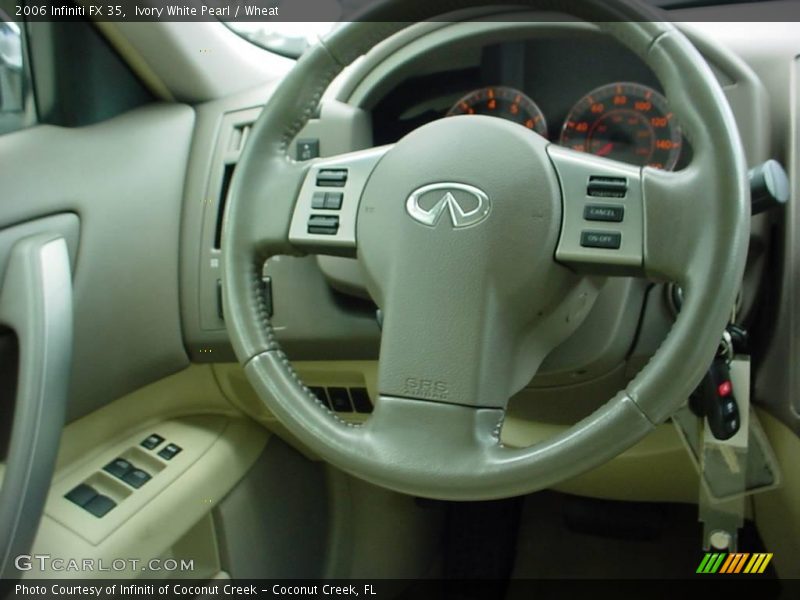 Ivory White Pearl / Wheat 2006 Infiniti FX 35
