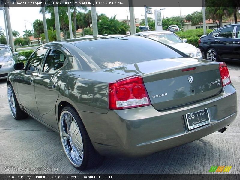 Dark Titanium Metallic / Dark Slate Gray 2009 Dodge Charger SXT